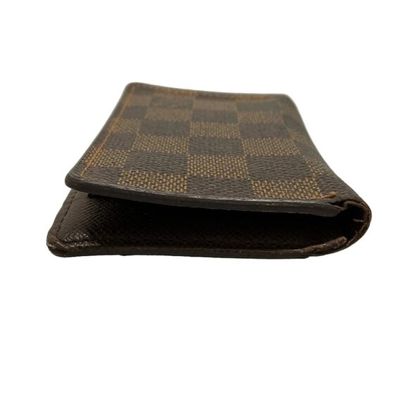 LOUIS VUITTON Organizer de Poshe N61721 Ebene Damier - MI1057 Card Case - Picture 4 of 10